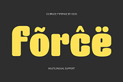 CS Bruce – Bold Font, a Sans Serif Font by Craft Supply Co. (Thumbnail 3 of 8)