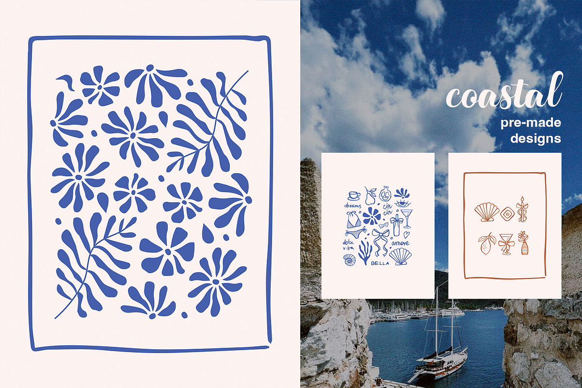 Coastal Vibe Clipart Set, an Object Illustration by Art Dari Autumn (Photo 7 of 15)