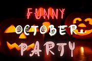 Halloween Font, SVG Cut file font, a Font by Tattoo Worker Studio (Thumbnail 2 of 4)
