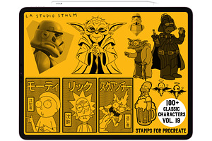 Classic Characters Vol.19- Stamp Set