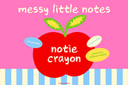 Notie Crayon Handwritten Font, a Handwritten Font by Summernotie (Thumbnail 4 of 6)