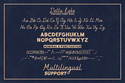 Delta Lake - Vintage Script Font Duo, a Script Font by Typebae (Thumbnail 8 of 8)
