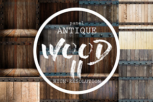 Wood and Metal Antique Backgrounds