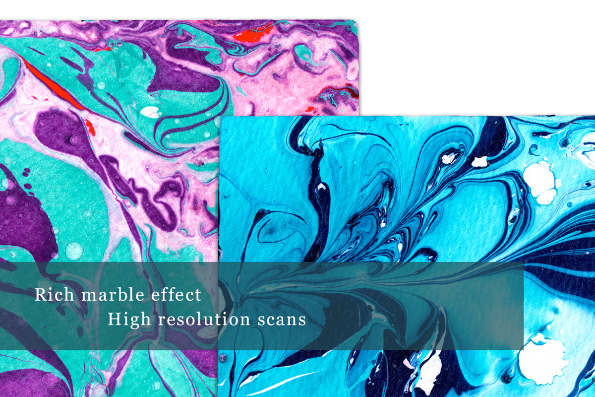 Mixed Media Papers: Marbleized Paper, a Texture Graphic by happychinchilla (Photo 2 of 3)