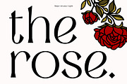MAJOR ARCANA - Display Variable Type, a Serif Font by Artflorara (Thumbnail 17 of 21)