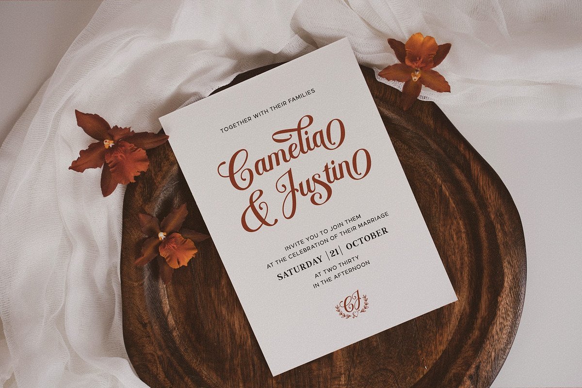 Hillrock / Elegant script, a Script Font by Java pep (Photo 2 of 15)