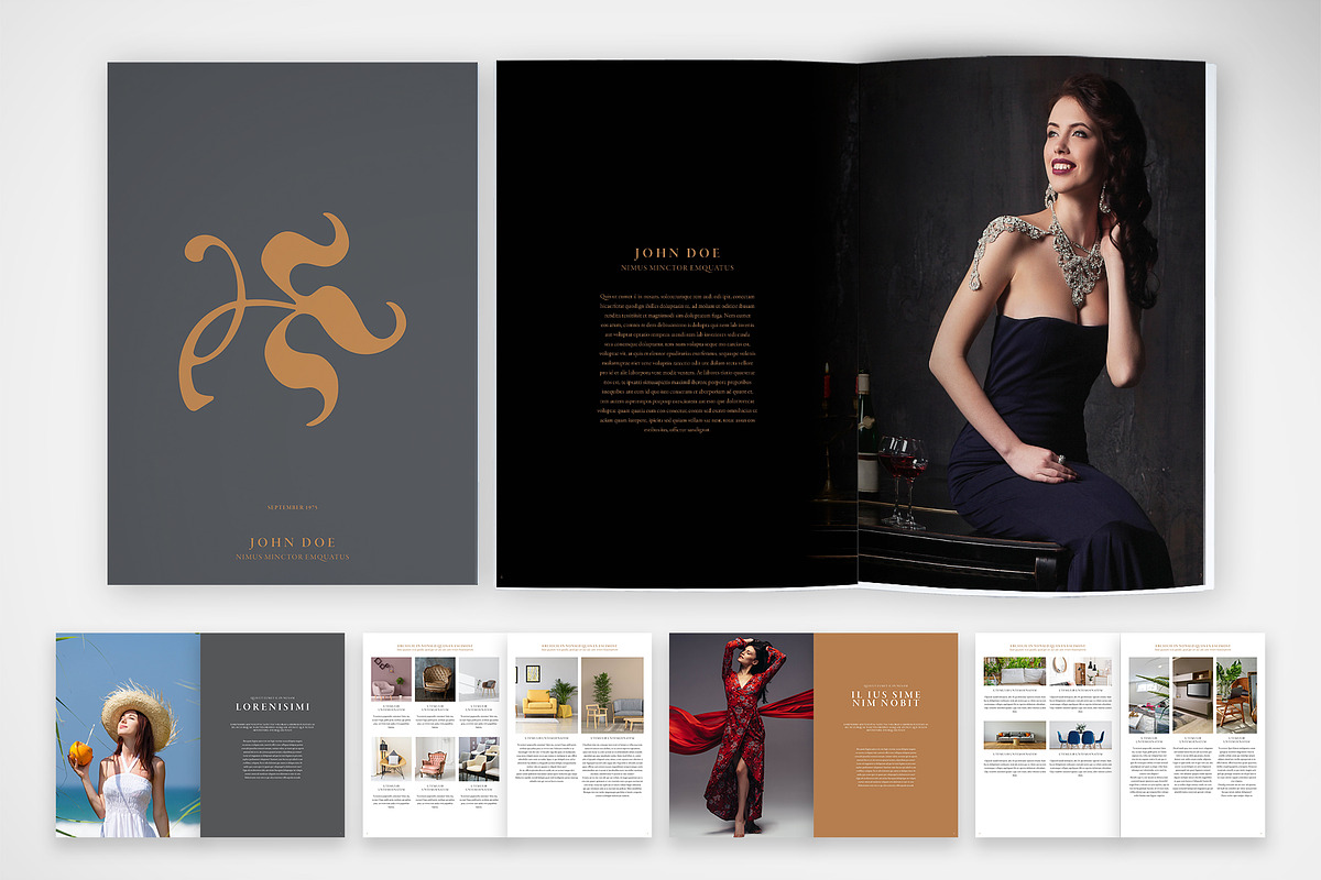 Luxury Fashion & Lifestyle Catalog, a Brochure Template by McLittle Stock (Photo 1 of 5)