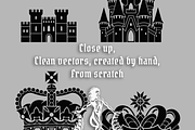 DIY Coat of Arms Creation Set, an Illustration by Abysm Internal (Thumbnail 7 of 7)