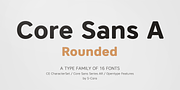 Core Sans AR, a Sans Serif Font by S-Core (Thumbnail 1 of 5)