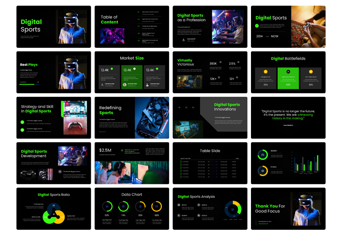 Esports Gaming Presentation, a Presentation Template by Hammad Arif (Photo 2 of 2)