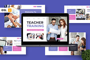Teacher Training - Education GSL, a Presentation Template by Deepslide Studio (Thumbnail 1 of 6)