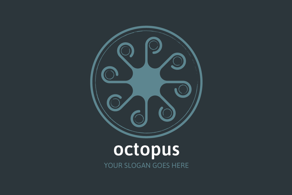 Octopus Logo, a Branding & Logo Template by MLJ studios (Photo 2 of 3)