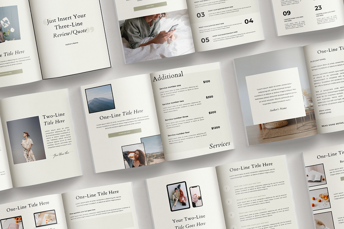 Service-Based Business Bundle, a Brochure Template by Ralony (Photo 27 of 31)