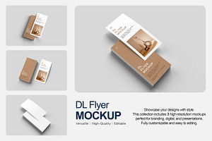 DL Flyer Mockup, a Print Template by getproject