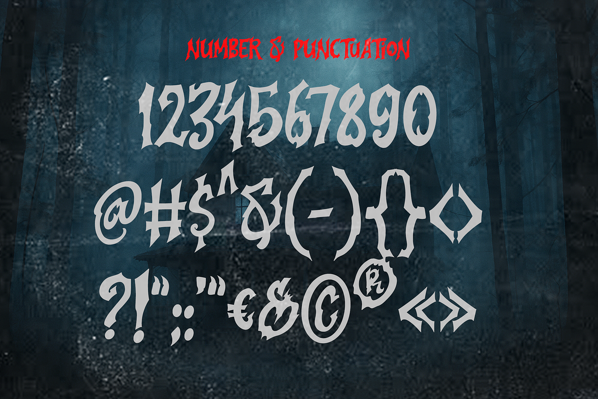 Another Nightmare, a Font by agnyhasyastudio (Photo 11 of 12)