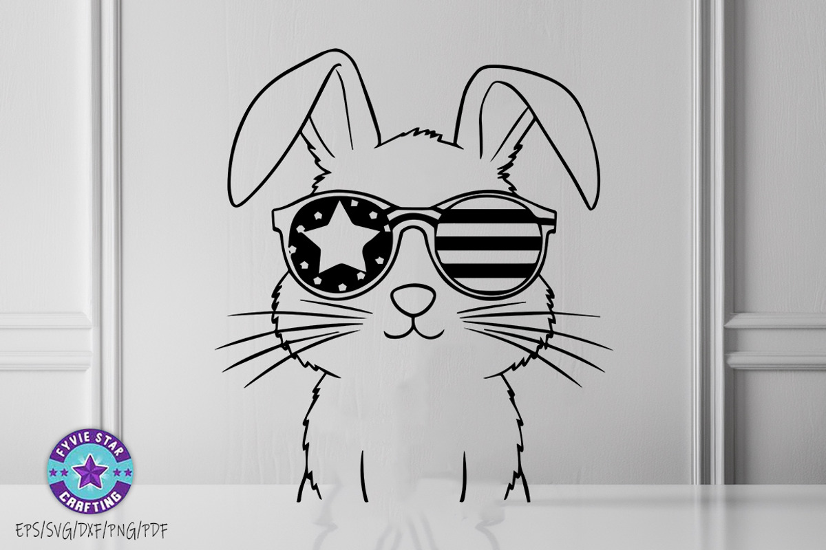 Easter Bunny Cute Bunny Svg Png Bund, an Object Graphic by FiveStarCrafting (Photo 4 of 14)