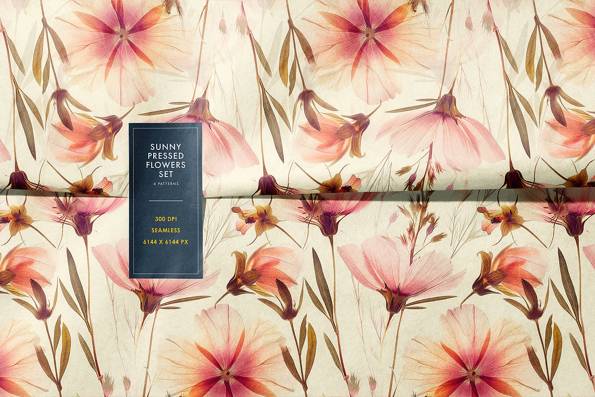 Wildflower Meadow Floral Patterns, a Pattern Graphic by Ninterints (Photo 13 of 19)