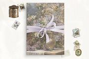 Marie Egner Printable Vellum Overlay, a Stationery Template by SilverJoyAtelier (Thumbnail 1 of 2)