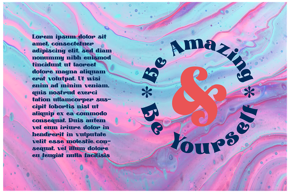 Santoryu - Retro Display Font, a Sans Serif Font by Badsign Type (Photo 6 of 10)