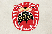 Roar Year of the Tiger 2022, an Animal Illustration by Simply Factory (Thumbnail 2 of 2)