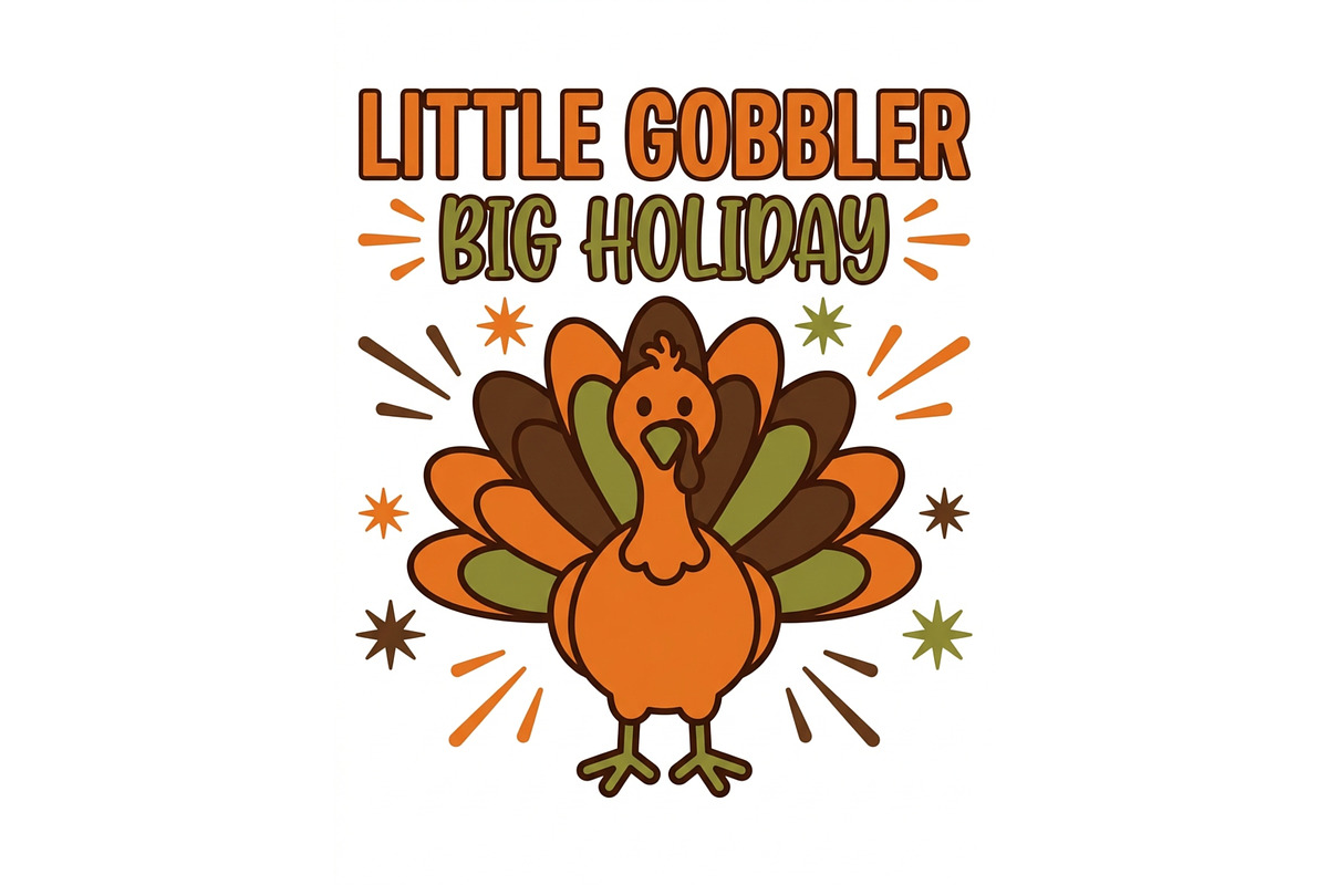 Thanksgiving Design for T-shirt, an Object Graphic by abu67222 (Photo 3 of 3)