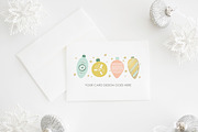 Holiday Card Mockup | landscape, a Print Template by JanaBishopCollection (Thumbnail 1 of 2)