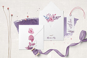 Floral Watercolor Graphics Set, a Texture Illustration by Honey & Jazz Co. (Thumbnail 3 of 14)
