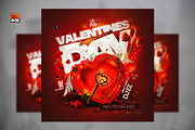 Valentines Day Template, a Flyer Template by MonkeyBOX (Thumbnail 1 of 3)
