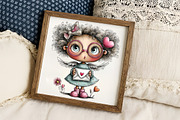 Dreamy Cupids Whimsical Valentine Se, an Illustration by RobertsArt (Thumbnail 4 of 7)