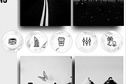 Instagram Stories Highlight Icons, an Icon by pixelonix (Thumbnail 2 of 3)