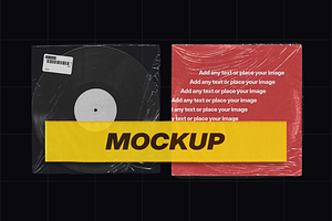 Vinyl Record Mockup