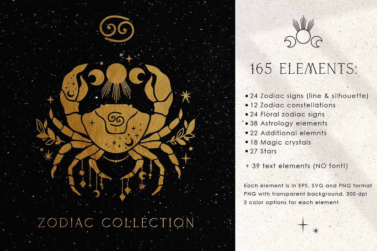 Mystical Zodiac constellations, an Illustration by My Space Garden (Photo 2 of 19)