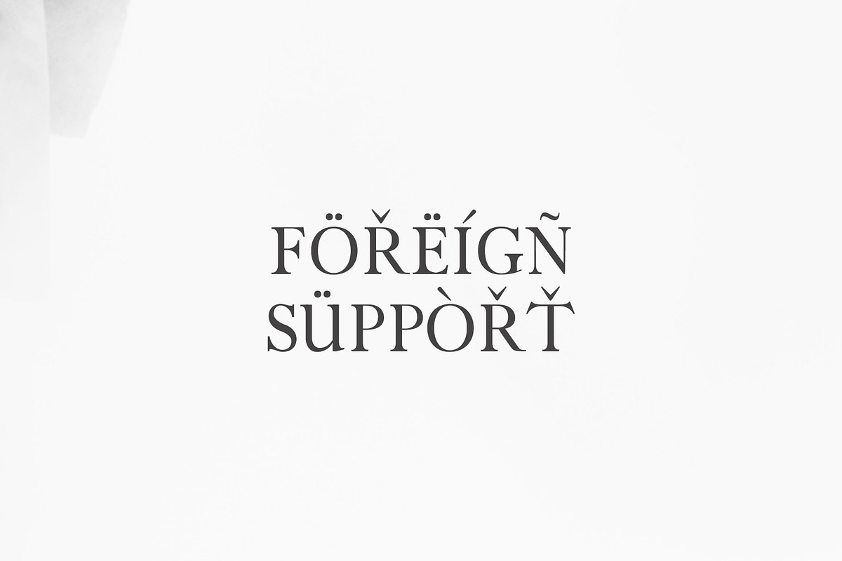 Faraz Modern Serif Typeface preview 4