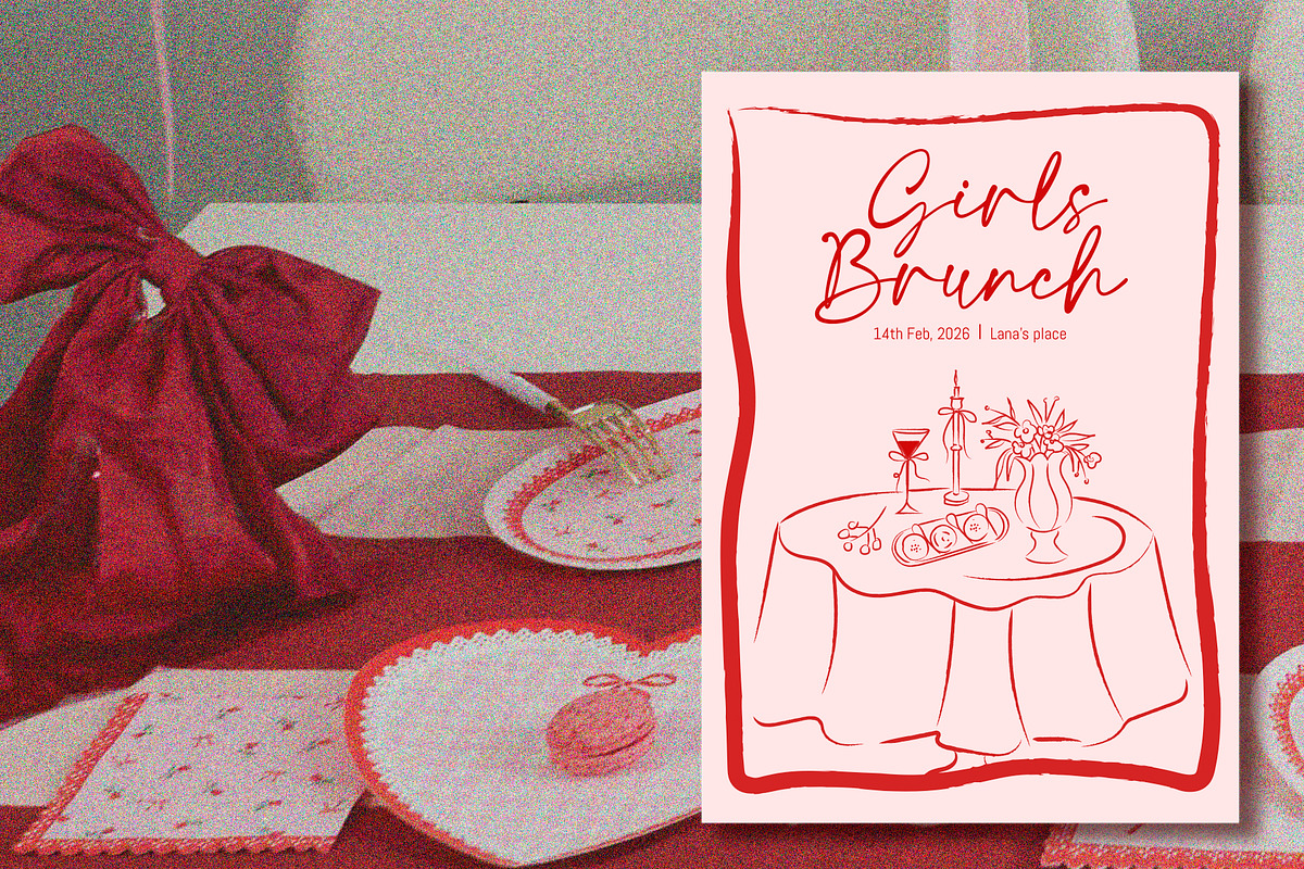 Cute romantic hand drawn collection, a Decorative Illustration by Artberriez (Photo 5 of 8)