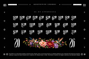 Flora Branch Typeface, a Blackletter Font by alit design (Thumbnail 18 of 20)