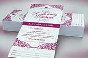 Fundraising Luncheon Ticket Template, a Templates & Theme by Godserv Designs (Thumbnail 3 of 4)