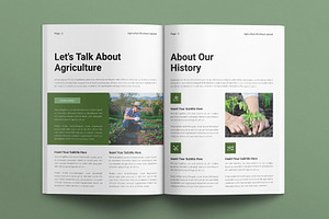 Digital Agriculture Brochure Layout