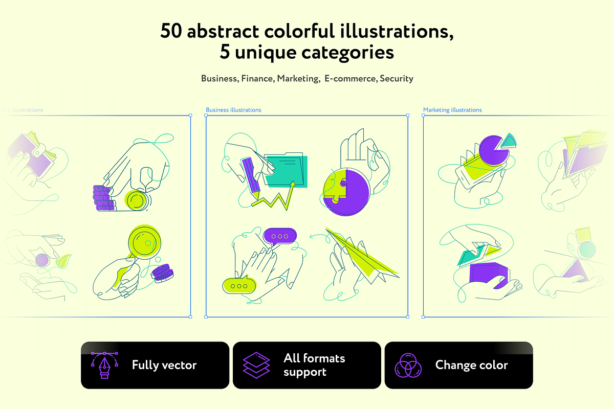 Jestry Illustration Collection, a Finance Illustration by Welovegraphics (Photo 2 of 7)