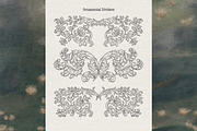 Baroque Floral Ornaments, a Decorative Illustration by heyXeni (Thumbnail 4 of 11)