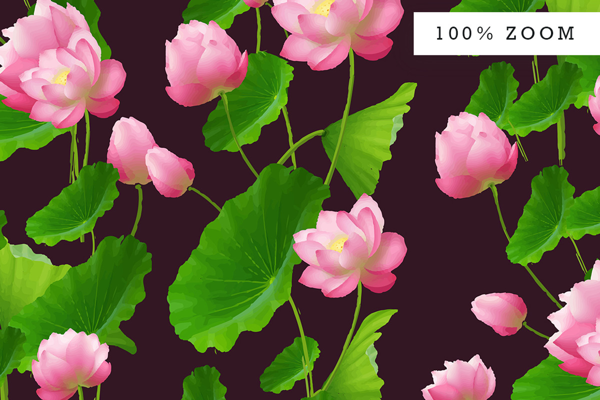 Handmade Charming Lilies Pattern, a Pattern Graphic by Design Unique (Photo 3 of 8)