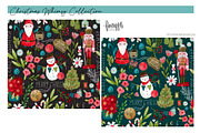Cute Christmas Digital Paper, a Pattern Graphic by FINEAPPLE (Thumbnail 4 of 10)