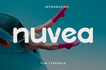 Nuvea Display Font