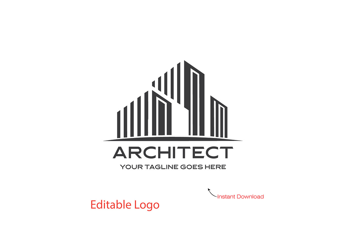 Modern Architecture Logo Template, a Branding & Logo Template by YUDesignStore (Photo 3 of 8)