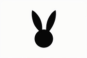 Simple Bunny Head Silhouette Pack, an Illustration by Designs_River (Thumbnail 7 of 7)