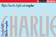 Alpha Series Font Collection, a Sans Serif Font by Wiescher Design (Thumbnail 3 of 10)