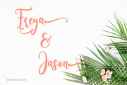 Carelina - Modern Calligraphy, a Script Font by erlosDESIGN (Thumbnail 5 of 12)
