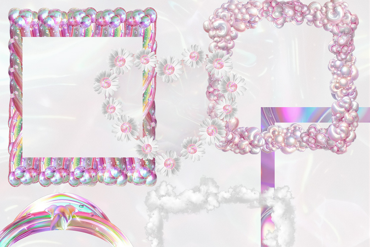 Dreamy Pink Collection, an Object Graphic by Natali Batu (Photo 9 of 16)