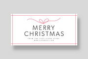 Minimal Christmas Gift Certificate, a Stationery Template by BrandPacks (Thumbnail 3 of 5)