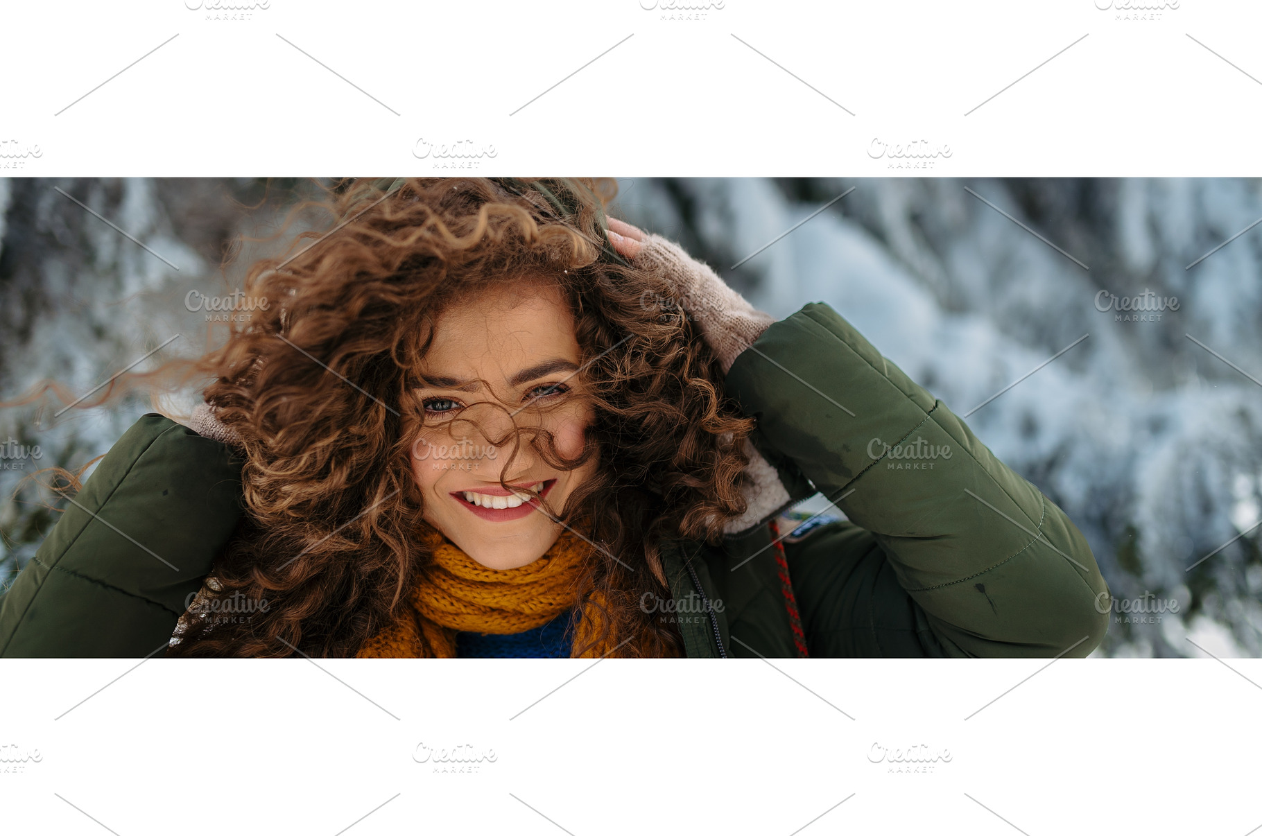 Woman enjoying winter time in snowy, a Person Photo by HalfPoint