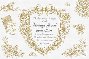 Golden Baroque Wedding collection